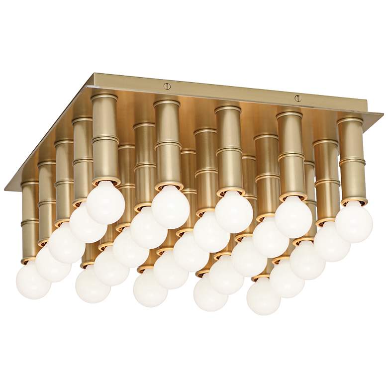 Image 1 Jonathan Adler Meurice 13" Wide Modern Brass Ceiling Light