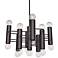 Jonathan Adler Milano 23 1/2"W Patina Bronze 17-Light Pendant Light