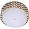 Jonathan Adler Parker 15 1/4" Wide Brass Ceiling Light