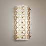 Jonathan Adler Parker Collection 15" High Brass Wall Sconce