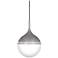 Jonathan Adler Rio 12" Wide Polished Nickel Mini Pendant