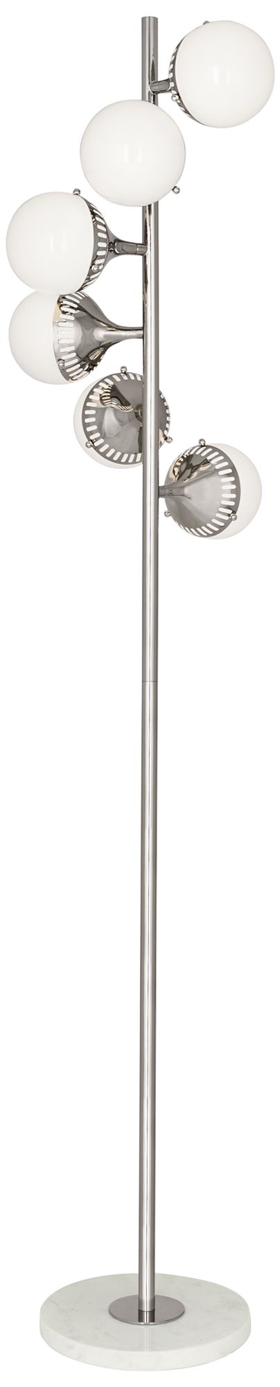 6 light floor lamp