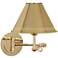 Jonathan Adler St. Germain 12 1/2"H Brass Plug-In Sconce