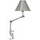 Jonathan Adler St. Germain Nickel Adjustable Clamp Desk Lamp