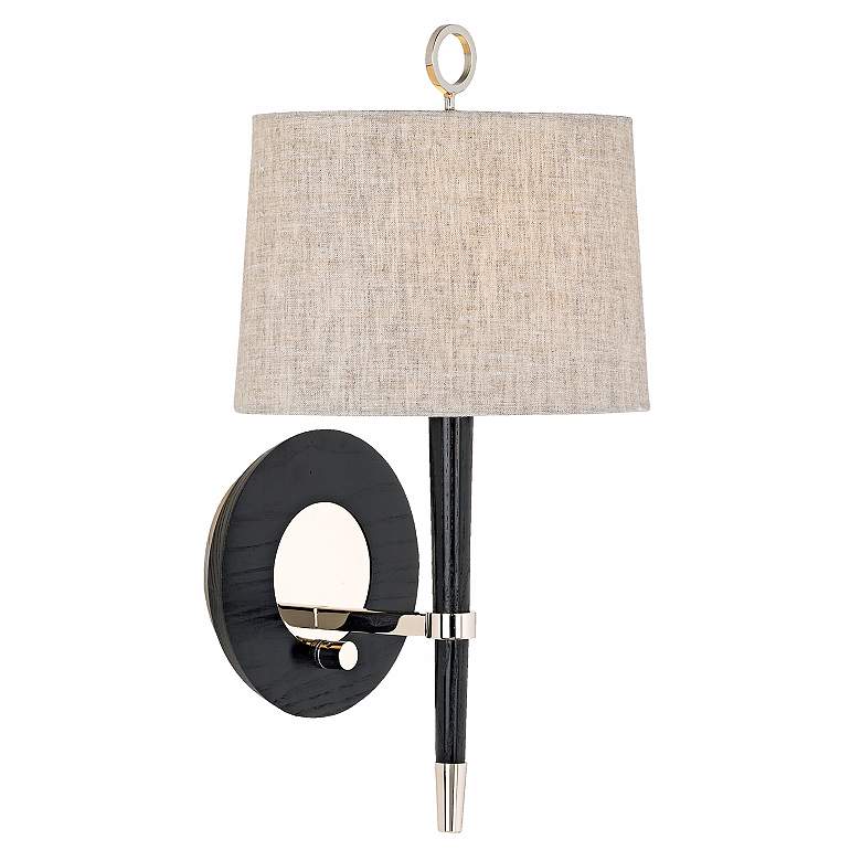 Image 1 Jonathan Adler Ventana Nickel Plug-In Wall Lamp