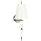 Jonathan Adler Versailles 23" Sconce white Lacquer Finish w/Nickel