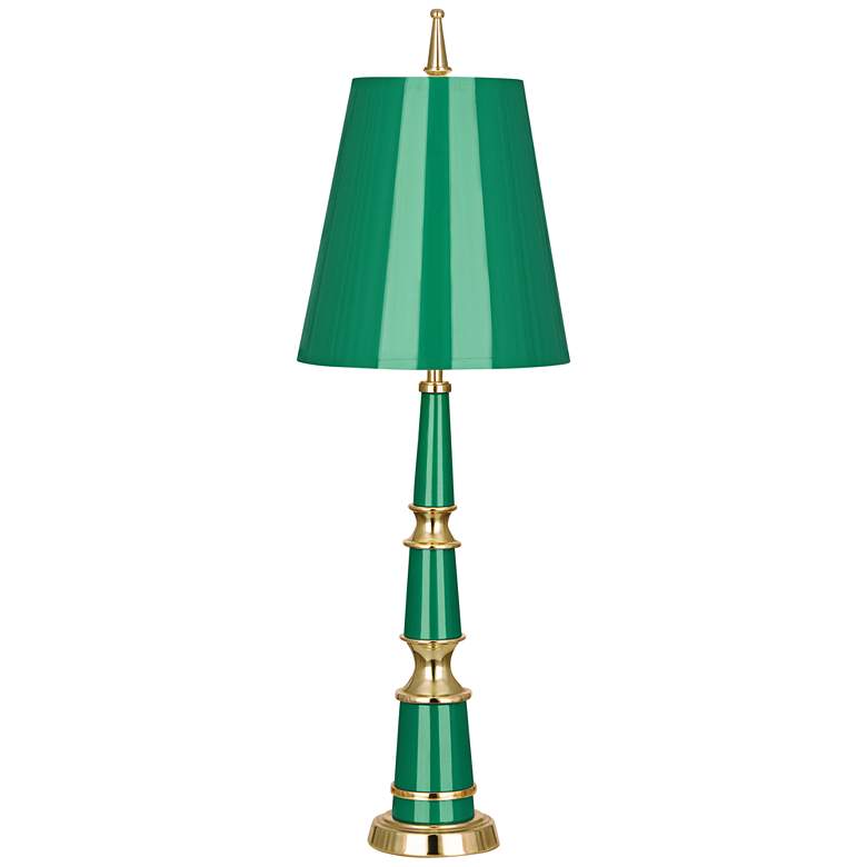 Image 1 Jonathan Adler Versailles Emerald Ceramic Table Lamp