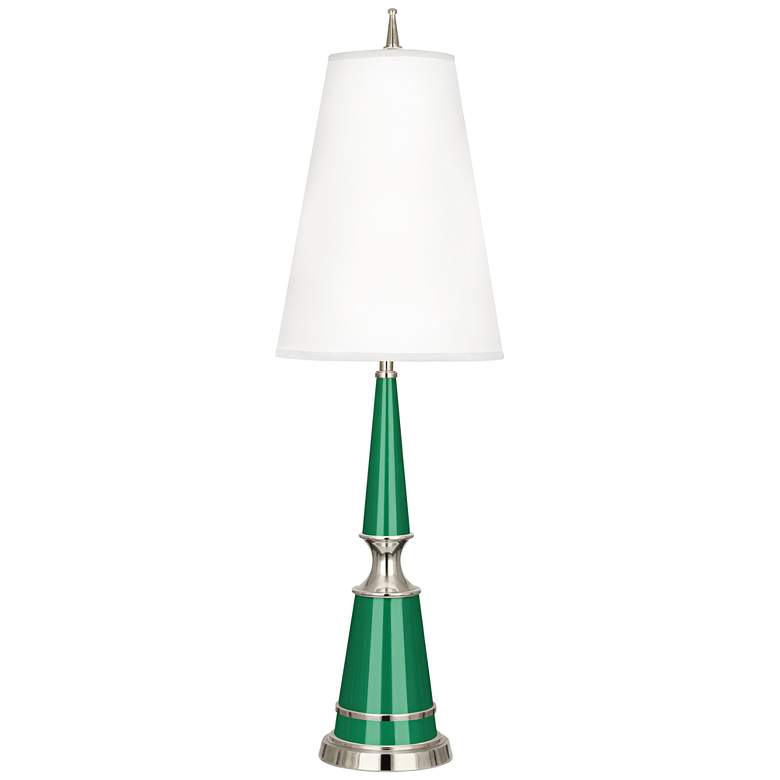 Image 1 Jonathan Adler Versailles Emerald Green Lacquer Table Lamp