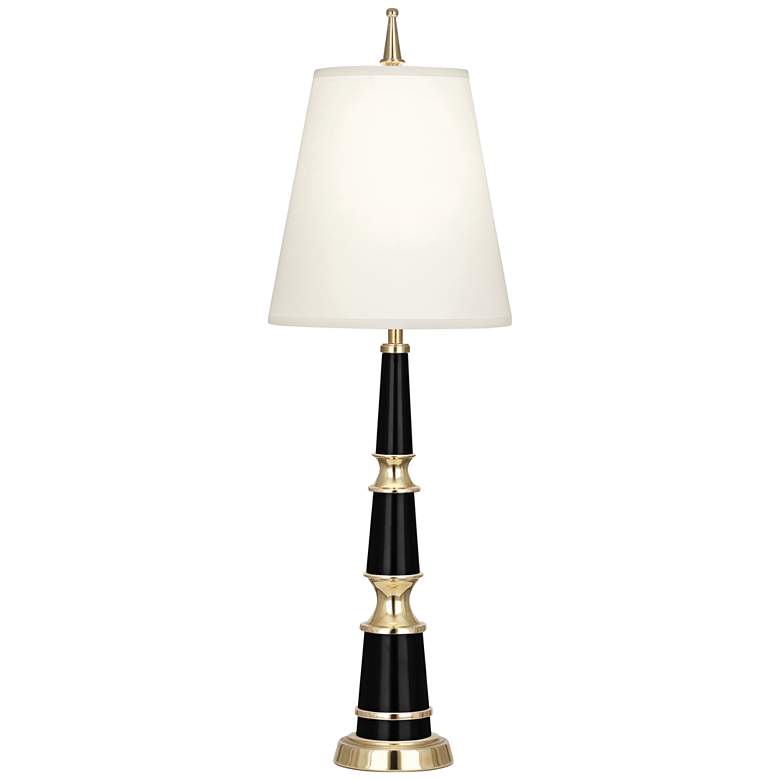 Image 1 Jonathan Adler Versailles Fondine Black Table Lamp