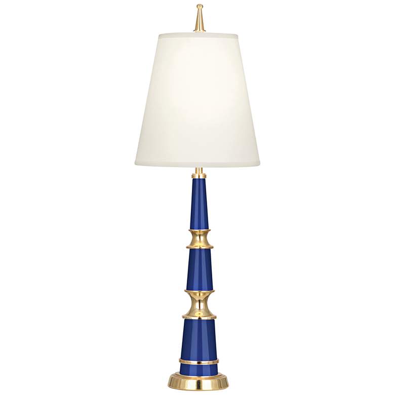 Image 1 Jonathan Adler Versailles Fondine Navy Table Lamp