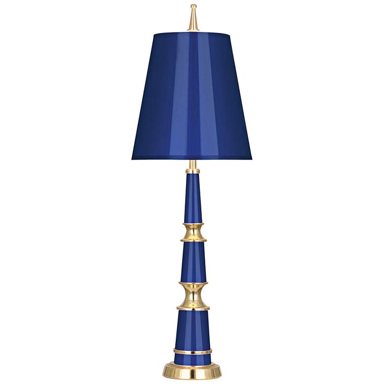 Image 1 Jonathan Adler Versailles Navy Ceramic Table Lamp