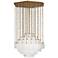 Jonathan Adler Vienna 26 3/4" Wide Aged Brass Chandelier