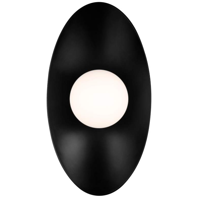 Image 3 Joni 13 inch High Matte Black LED Wall Sconce more views