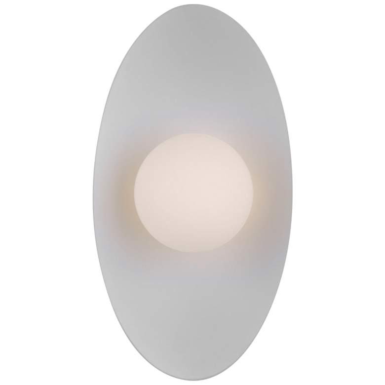 Image 3 Joni 13 inch High Matte White LED Wall Sconce more views