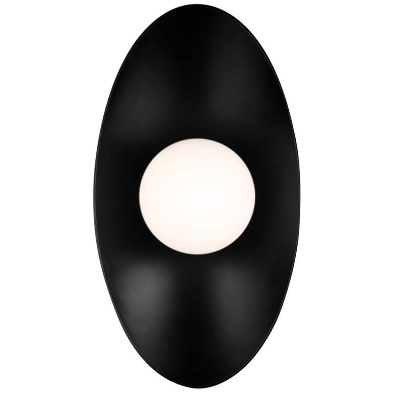 Image 3 Joni 16 inch High Matte Black LED Wall Sconce more views