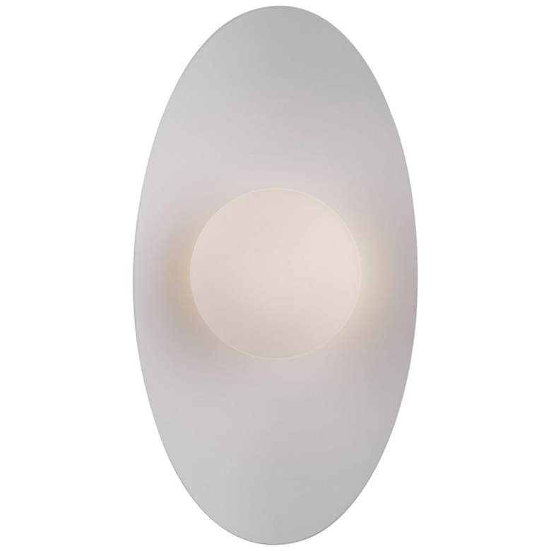 Image 3 Joni 16 inch High Matte White LED Wall Sconce more views