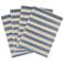 Jora Faded Blue Bamboo Placemat - Set of 4