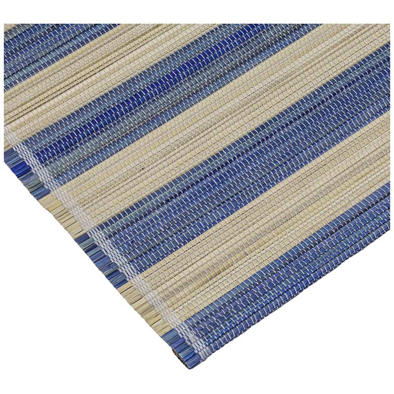 Image 2 Jora Faded Blue Bamboo Placemat - Set of 4 more views