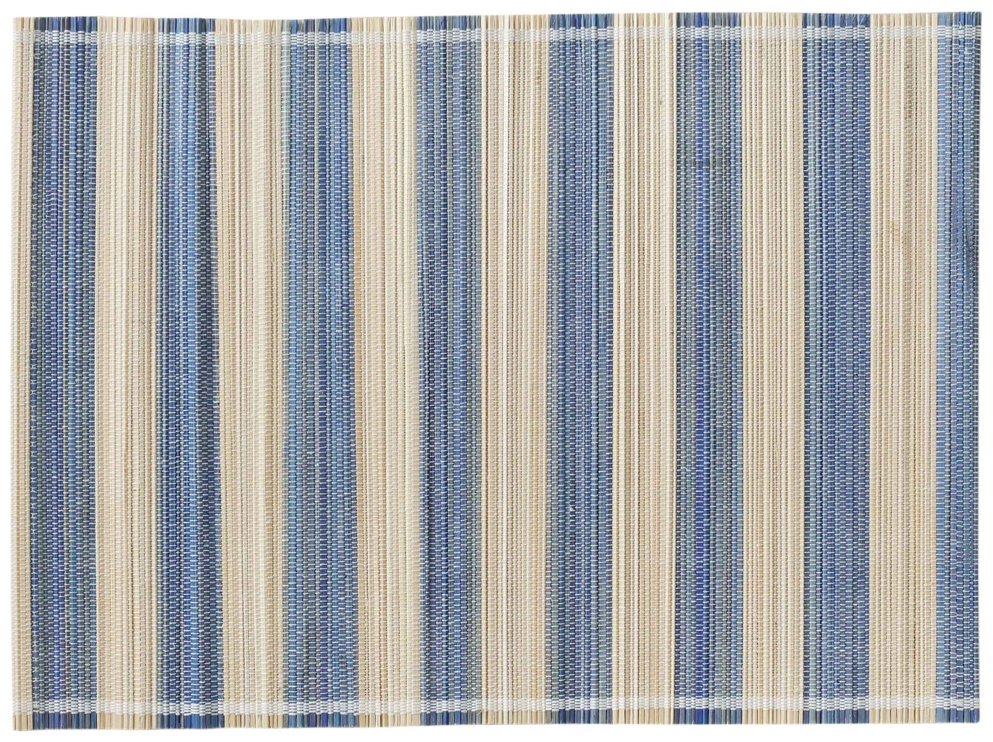 Image 3 Jora Faded Blue Bamboo Placemat - Set of 4 more views