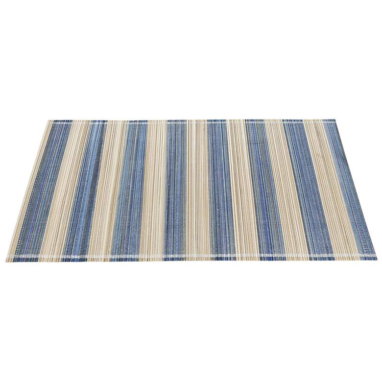 Image 4 Jora Faded Blue Bamboo Placemat - Set of 4 more views