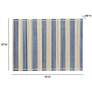 5_Jora Faded Blue Bamboo Placemat - Set of 4 more views