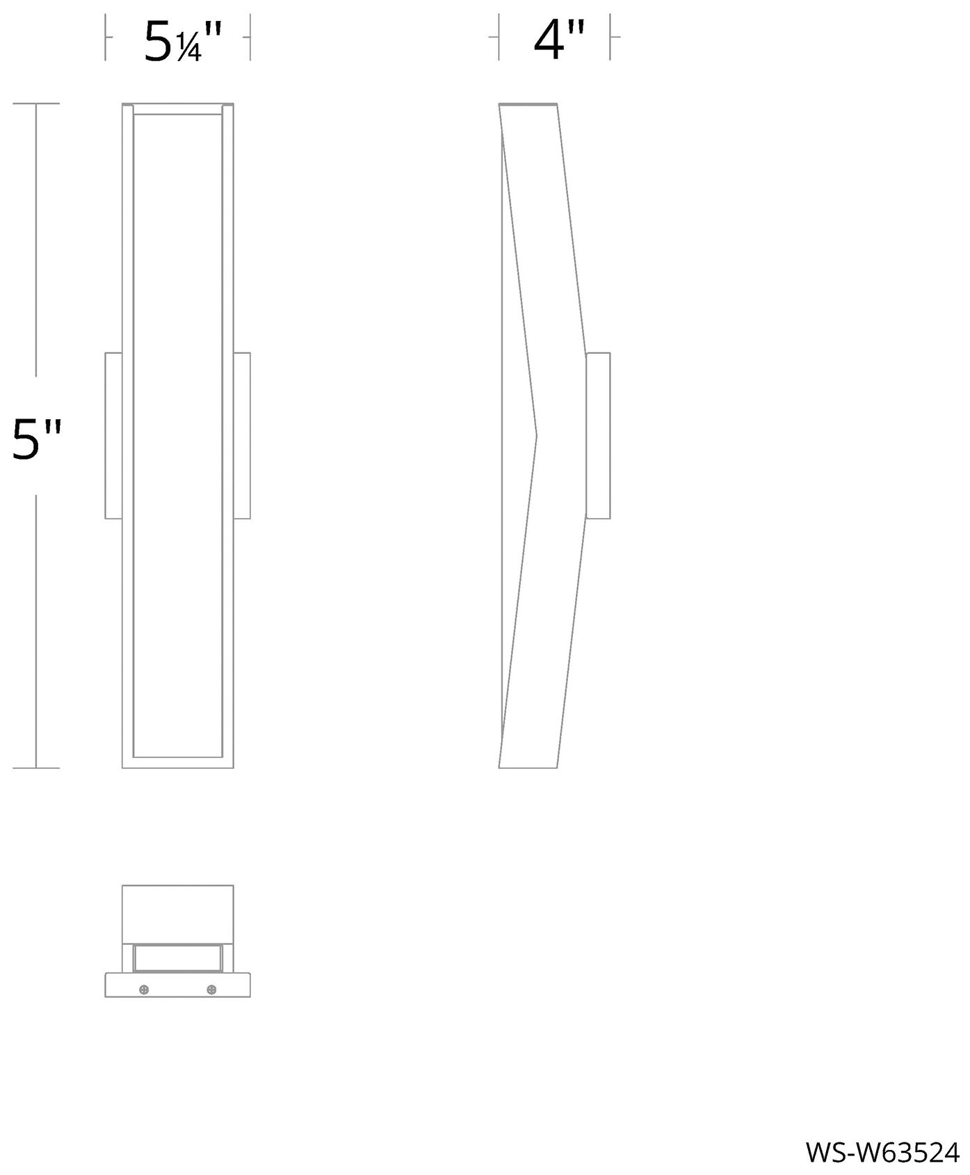 Image 4 Jordan 24"H x 5.25"W 1-Light Outdoor Wall Light in Black more views