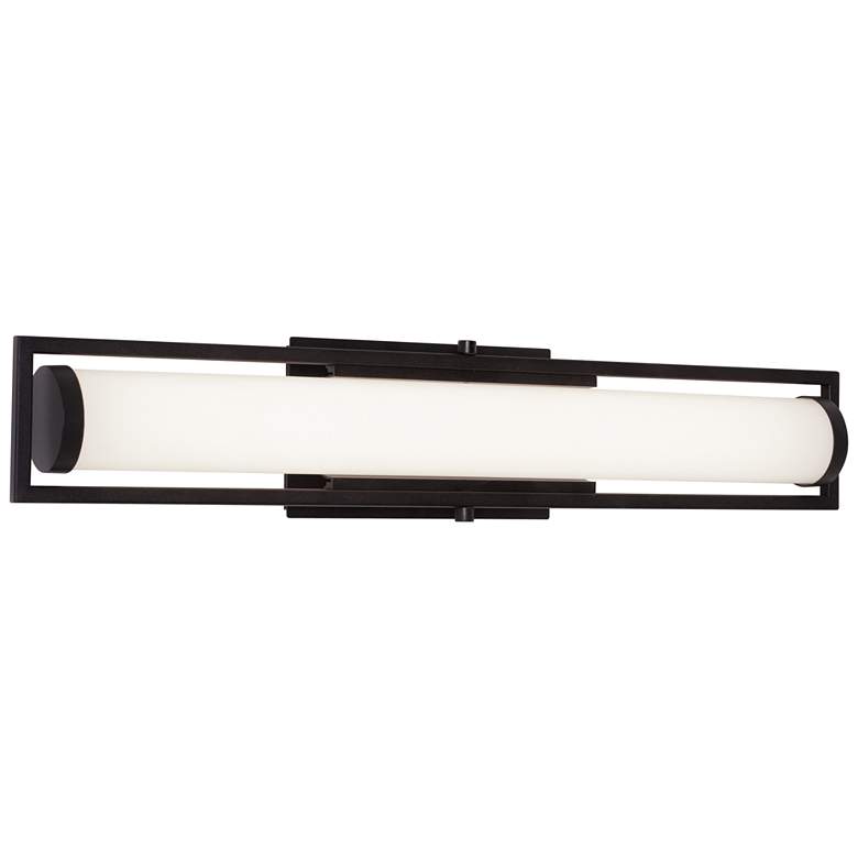 Image 1 Jordan 24" Wide Black LED Vanity
