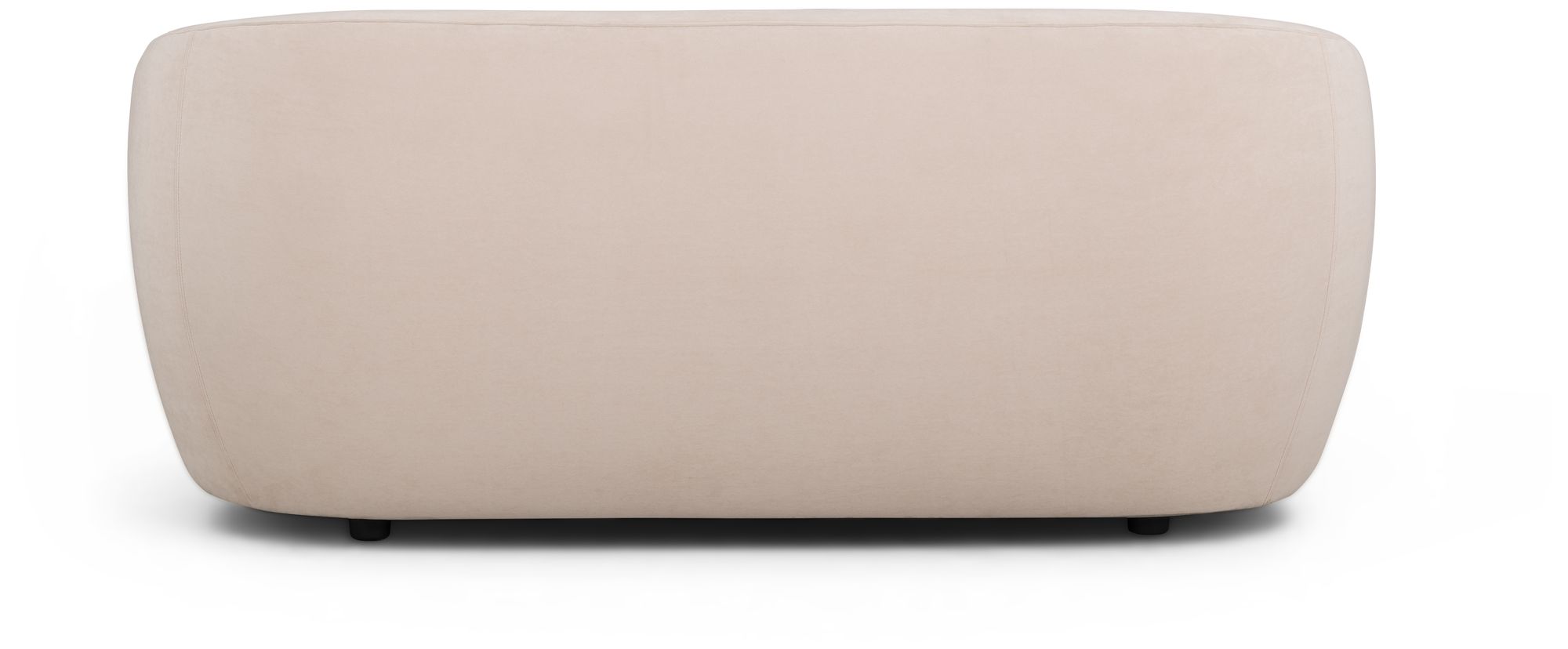 Image 5 Jordan Blush Pink Textured Velvet Loveseat more views