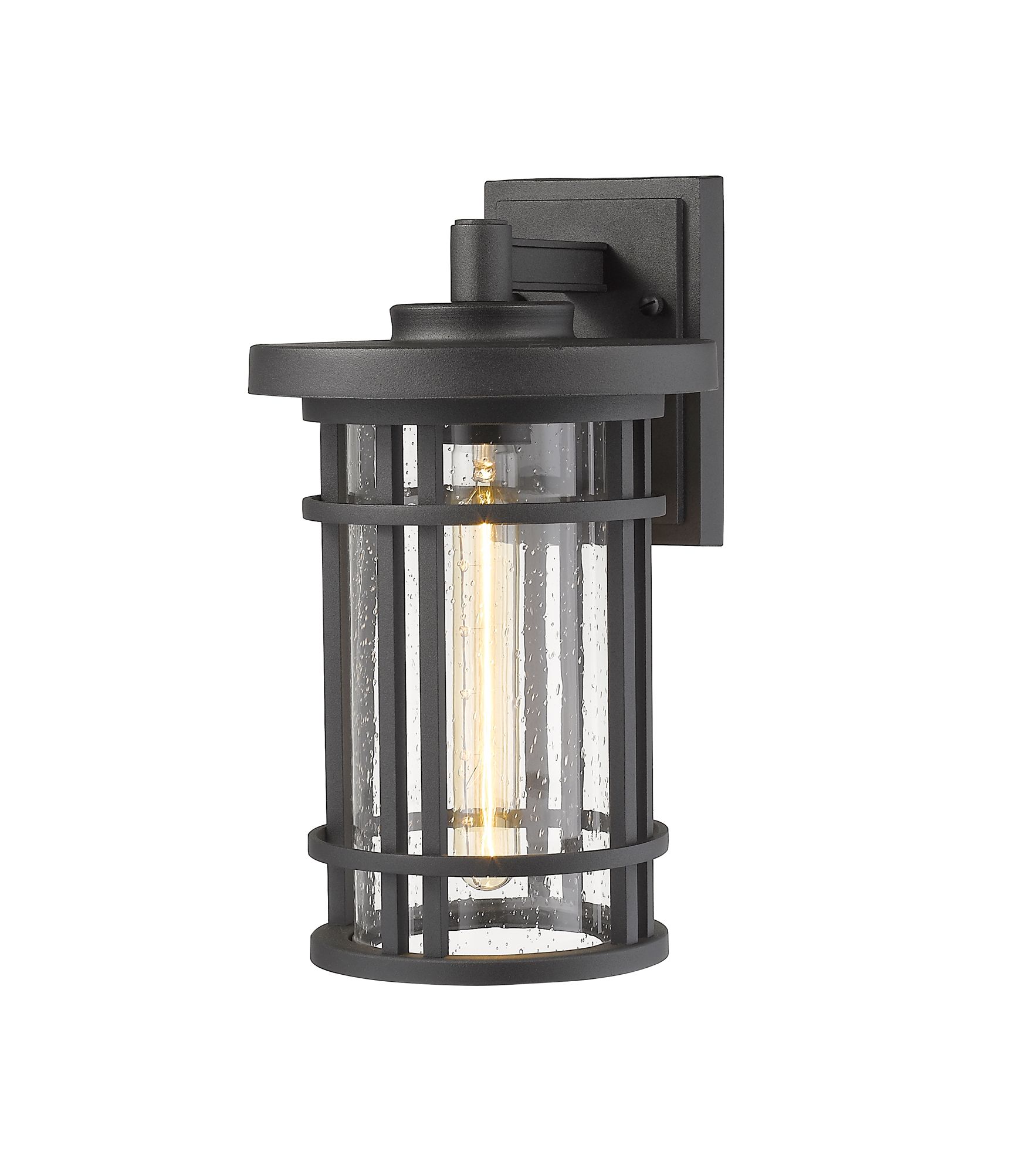 Image 3 Jordan by Z-Lite Black 13.5 inch 1 Light Outdoor Wall Sconce more views