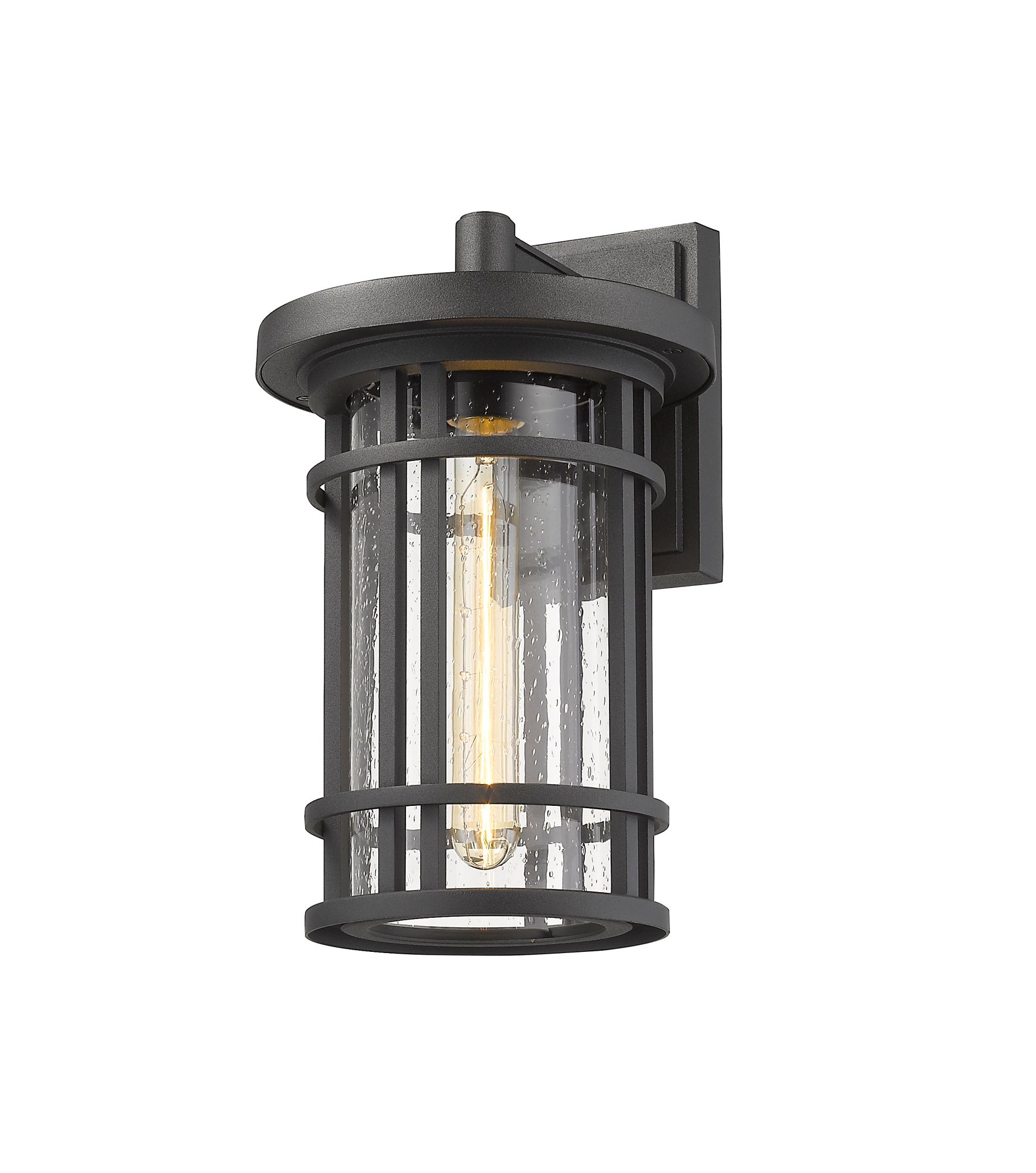 Image 4 Jordan by Z-Lite Black 13.5 inch 1 Light Outdoor Wall Sconce more views