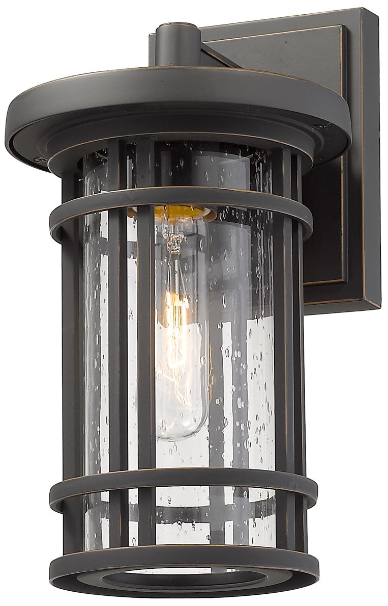 Image 4 Jordan by Z-Lite Oil Rubbed Bronze 10.75 inch 1 Light Outdoor Wall Sconce more views