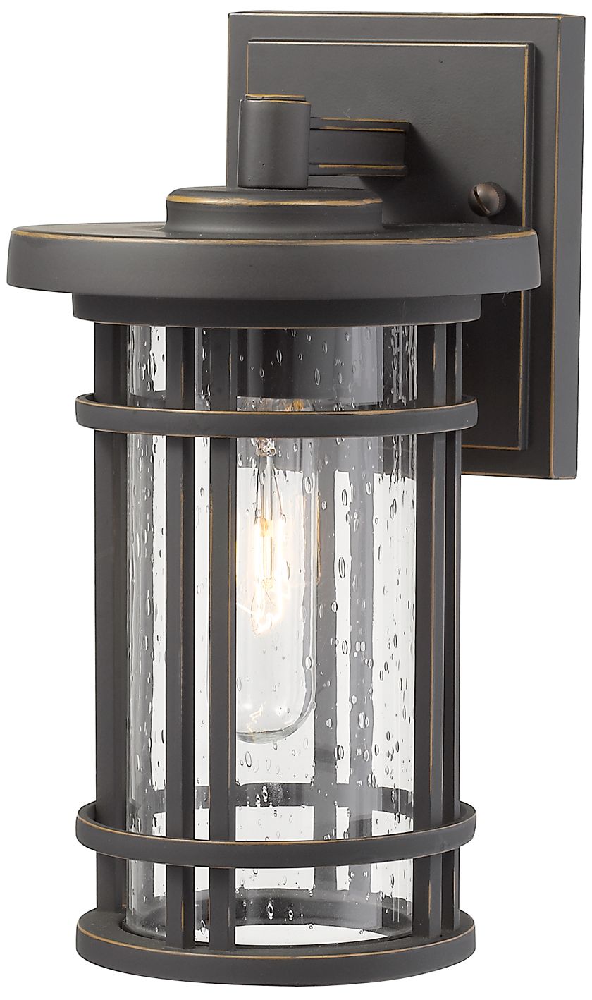 Image 5 Jordan by Z-Lite Oil Rubbed Bronze 10.75 inch 1 Light Outdoor Wall Sconce more views