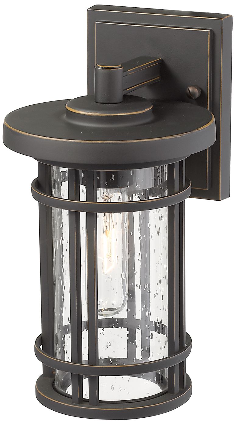 Image 6 Jordan by Z-Lite Oil Rubbed Bronze 10.75 inch 1 Light Outdoor Wall Sconce more views