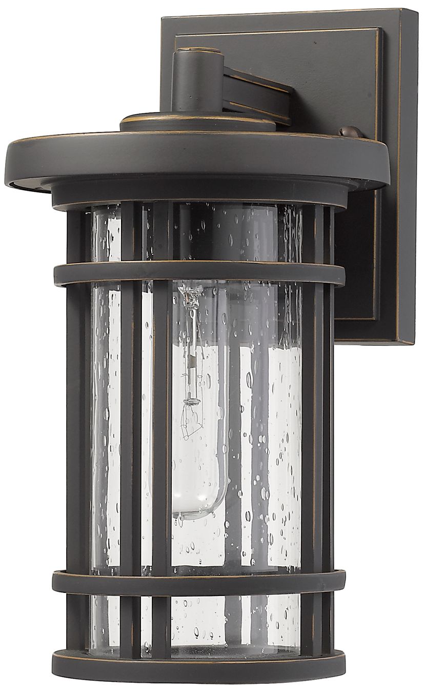 Image 7 Jordan by Z-Lite Oil Rubbed Bronze 10.75 inch 1 Light Outdoor Wall Sconce more views