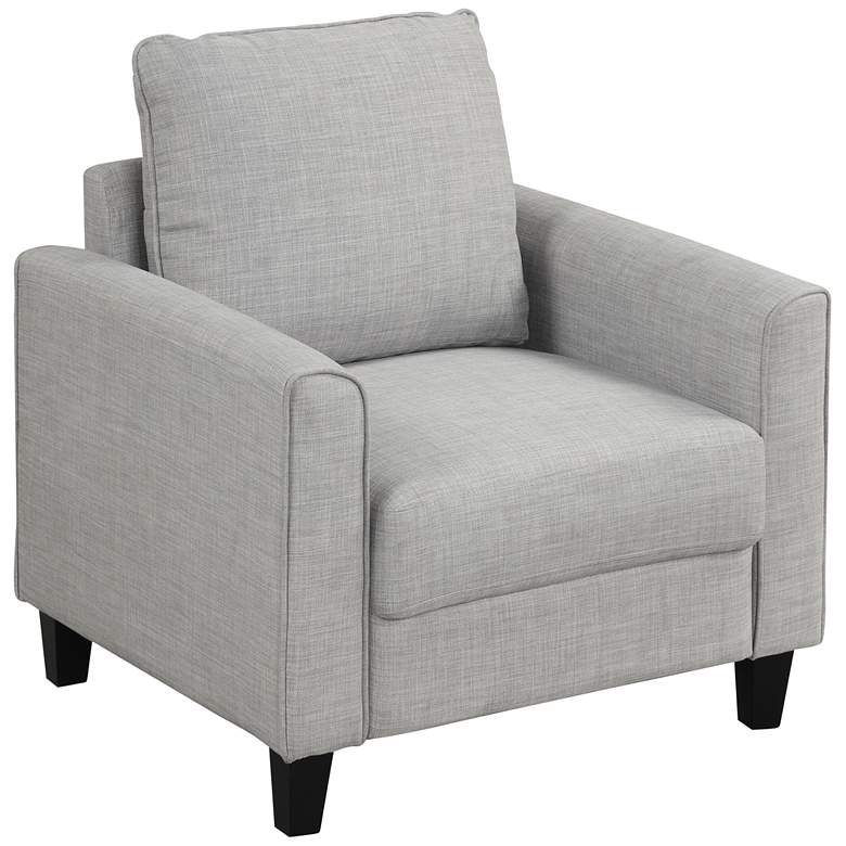 Image 2 Jorden Light Gray Fabric Accent Chair