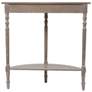 Jordin 32"W Light Brownish Gray 1-Shelf Wood Console Table
