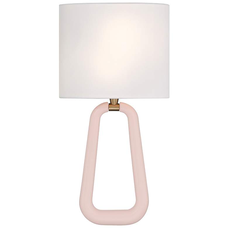 Image 1 Jori 2 Light Aged Brass + Blush Sconce