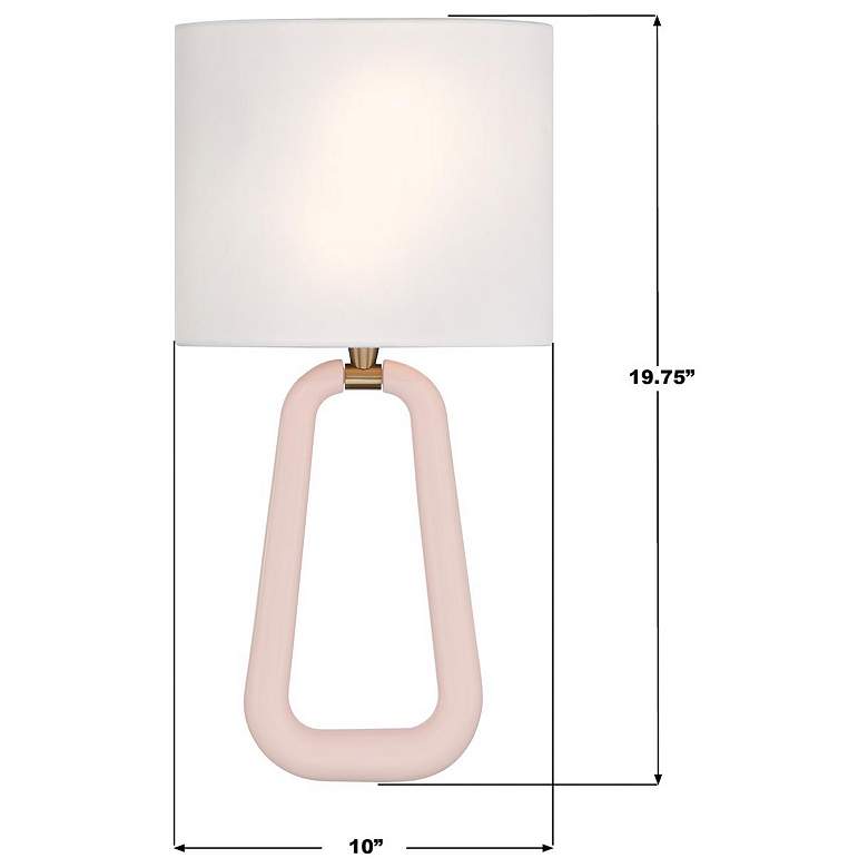 Image 6 Jori 2 Light Aged Brass + Blush Sconce more views