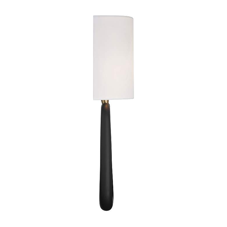 Image 5 Jori 2 Light Aged Brass + Matte Black Sconce more views