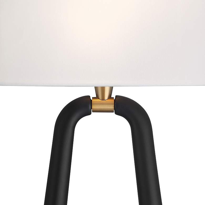 Image 6 Jori 2 Light Aged Brass + Matte Black Sconce more views