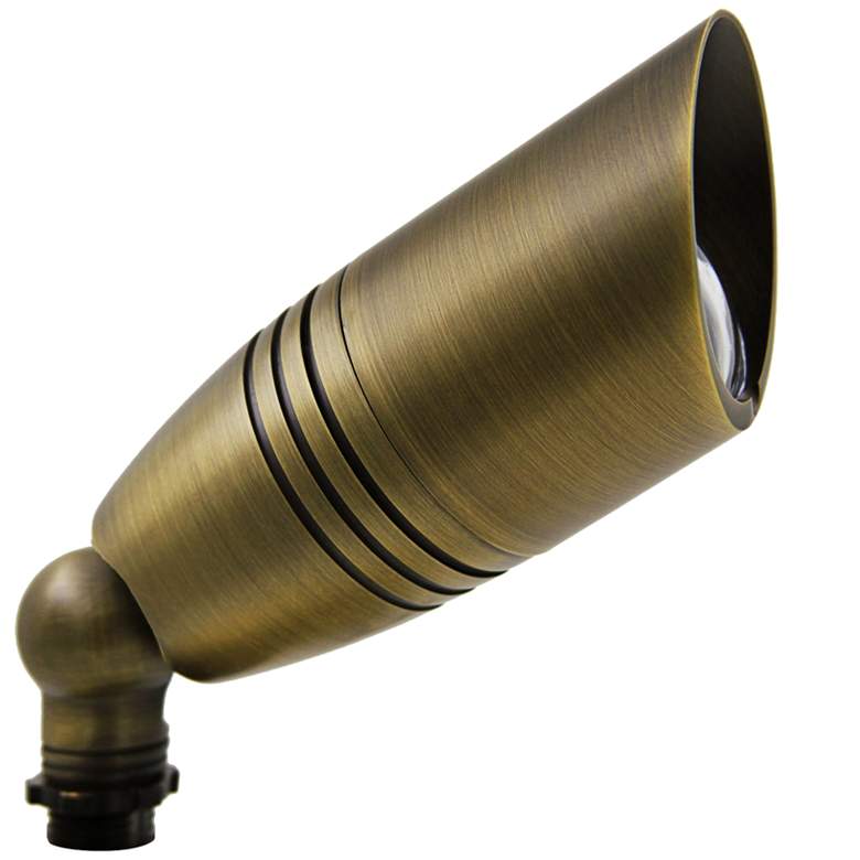 Image 1 Jornaz 2 1/2" High Natural Brass Landscape Spot Light