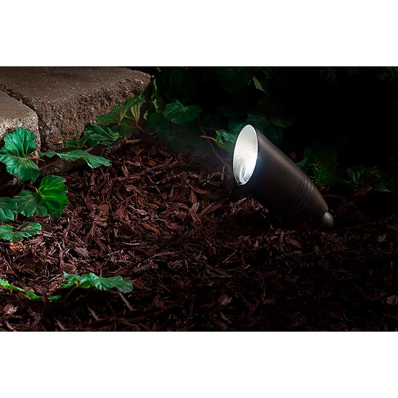 Image 2 Jornaz 2 1/2" High Natural Brass Landscape Spot Light more views
