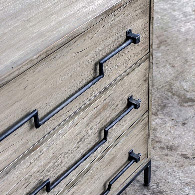 Image 7 Jory 30" Wide Aged Wood Farmhouse Accent Cabinet more views
