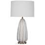 1_Josephine 30" Modern Styled White Table Lamp