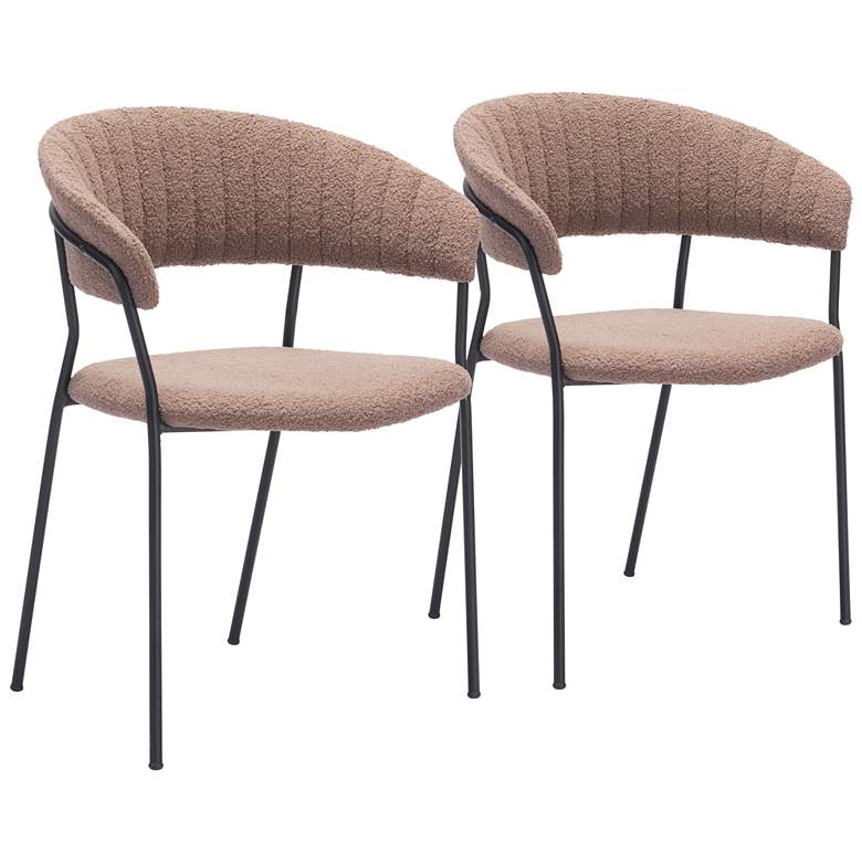 Image 1 Josephine Dining Chair (Set of 2) Brown