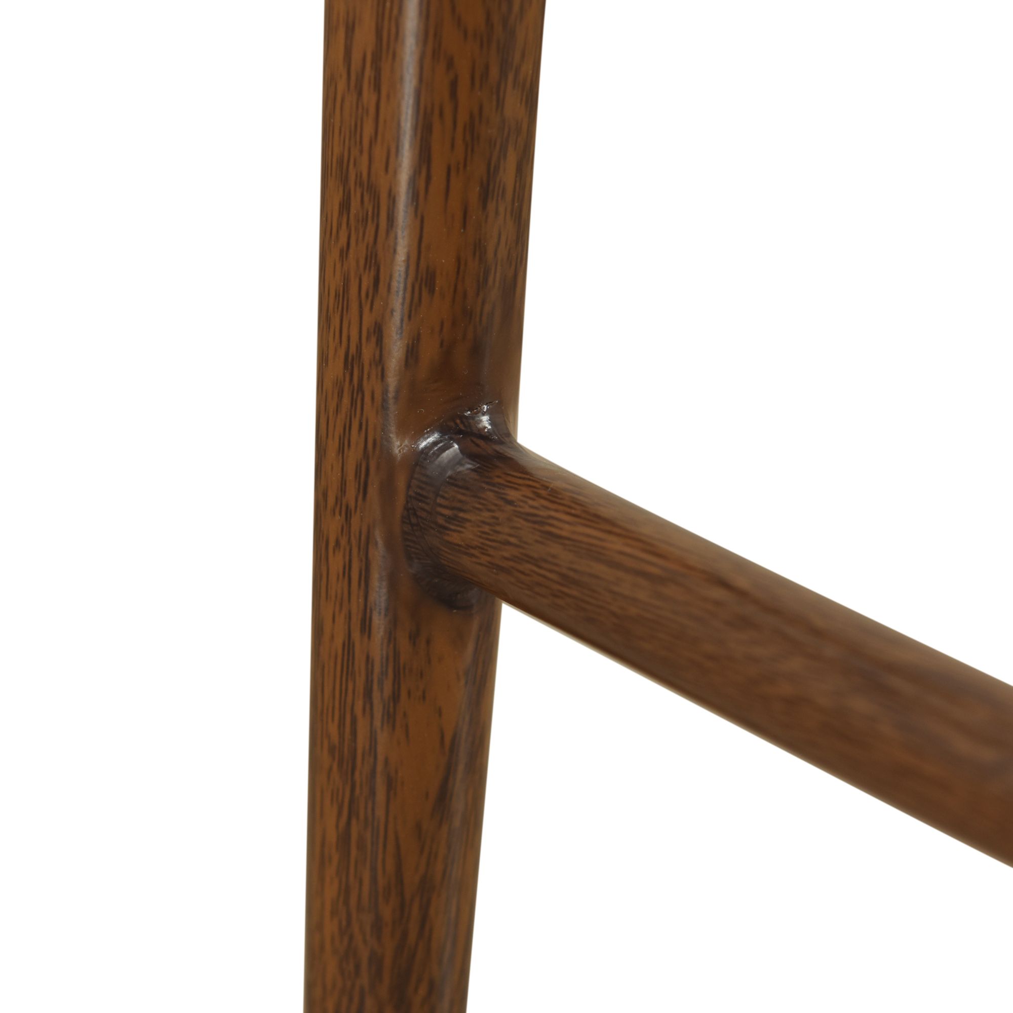 Image 6 Joshua 35.4"H Cream Double Stitch Scoop Counter Stool more views