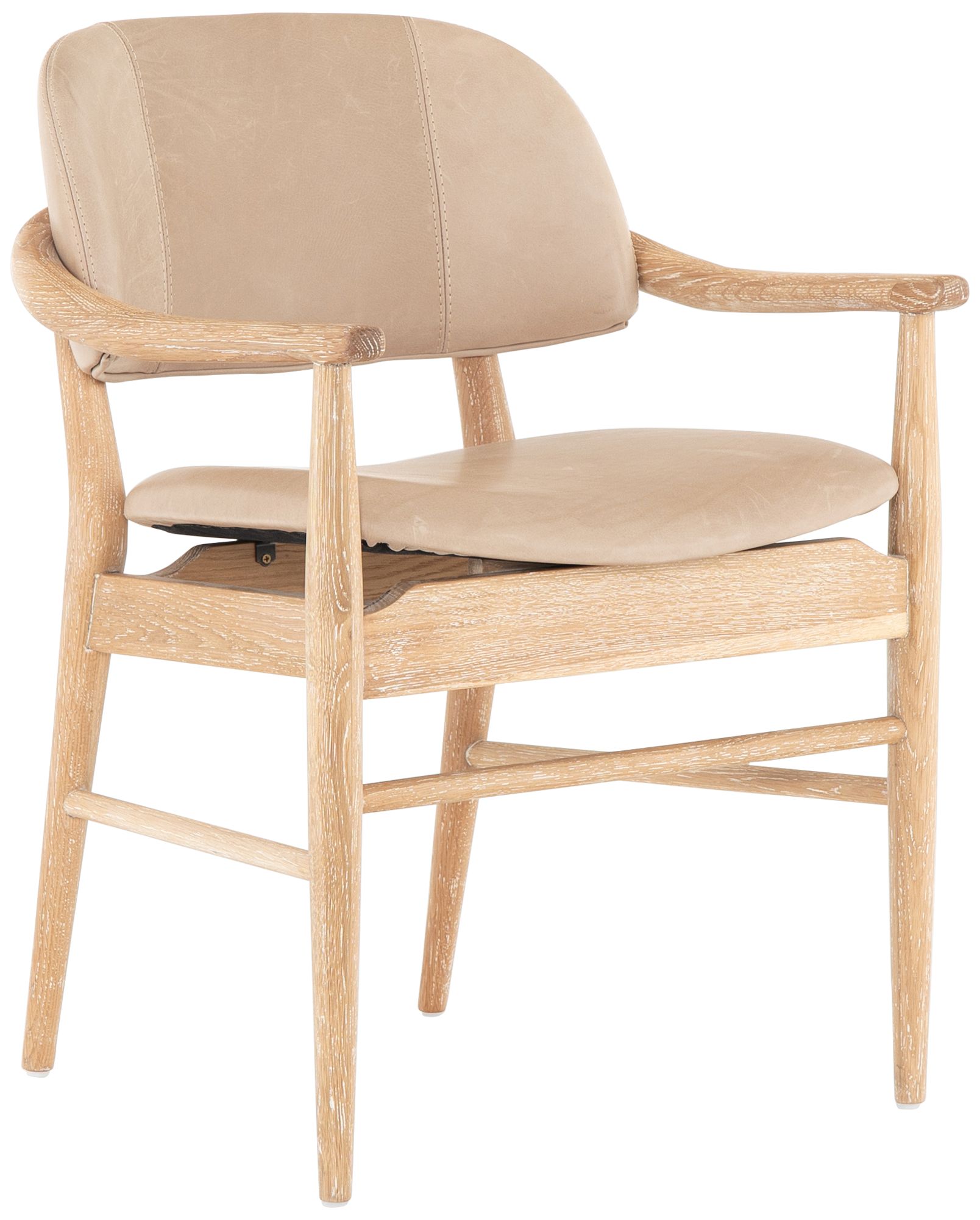 oak leather dining chairs