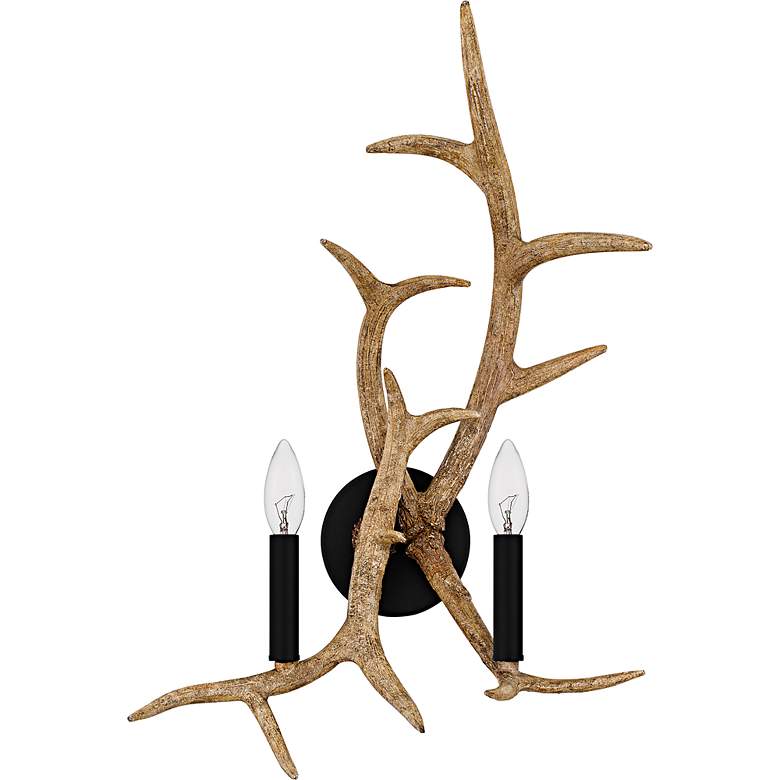 Image 2 Journey 2-Light Earth Black Wall Sconce more views