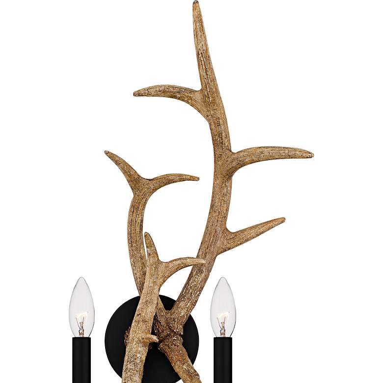 Image 5 Journey 2-Light Earth Black Wall Sconce more views