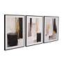 Thumbnail2 of Journey 3 Piece Set Black Canvas Wall Art more views